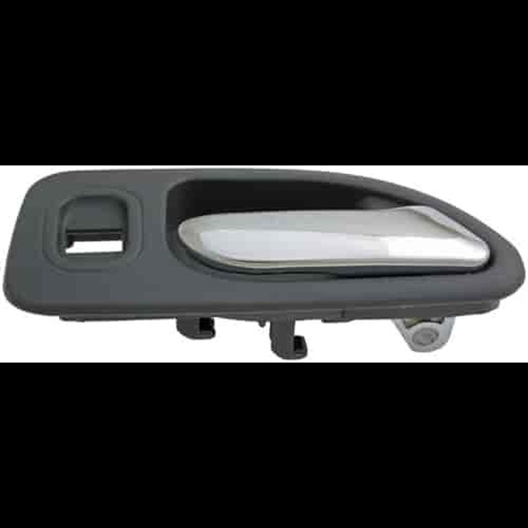 Interior Door Handle Rear Right Chrome Light Gray