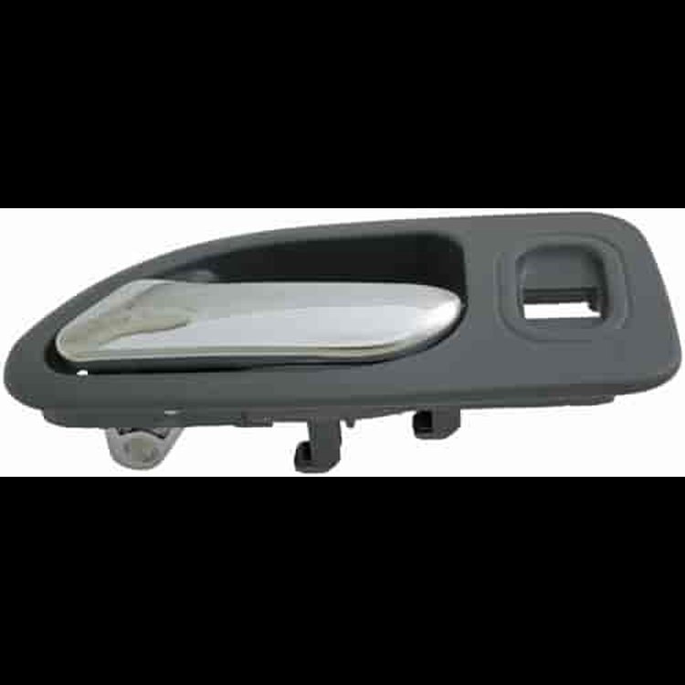 Interior Door Handle Rear Left Chrome Light Gray