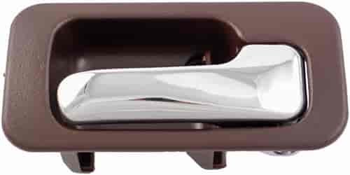 Interior Door Handle Rear Right Chrome Brown