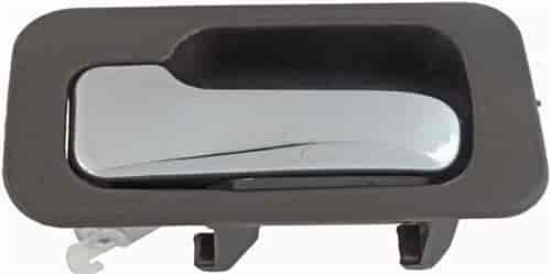 Interior Door Handle Rear Left Chrome Brown