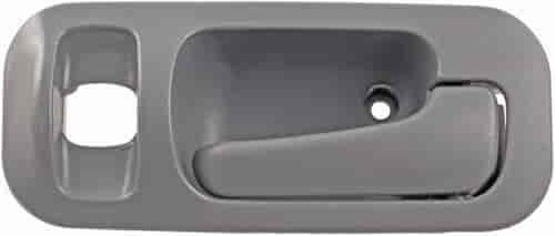 Interior Door Handle Rear Right With Hole Gray