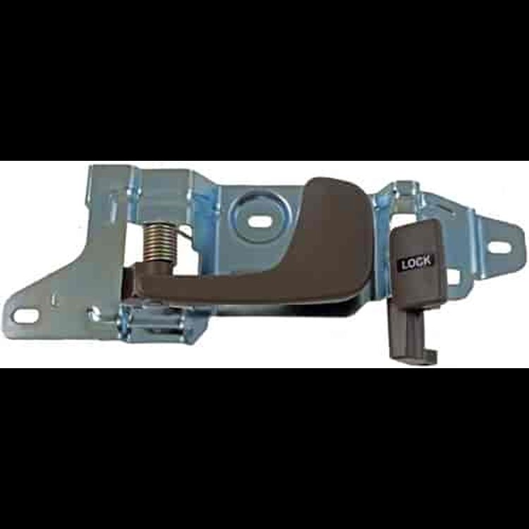 Interior Door Handle Front Left Brown Metal