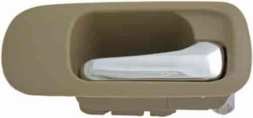 Interior Door Handle Front Right Chrome/Beige Ivory