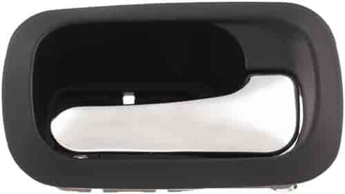 Interior Door Handle Rear Right Chrome/Black