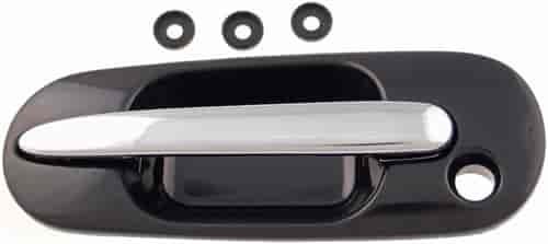 Exterior Door Handle Front Left Chrome/Black