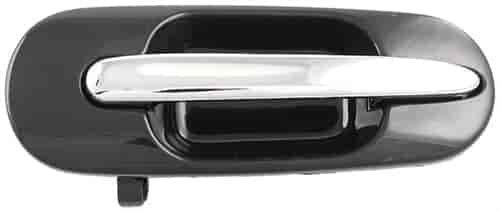 Exterior Door Handle Rear Left Chrome/Black