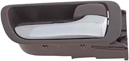 Interior Door Handle Front And Rear Right Chrome And Brown