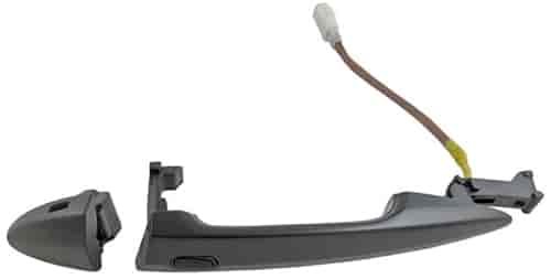 Exterior Door Handle Front Right RFID Smooth Black