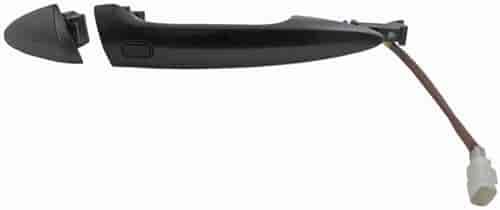 Exterior Door Handle Front Left RFID Chrome Black
