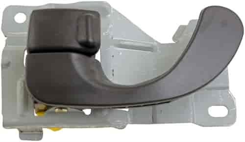 Interior Door Handle Front And Rear Left Black Metal