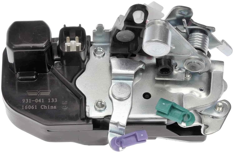 Integrated Door Lock Actuator With Latch