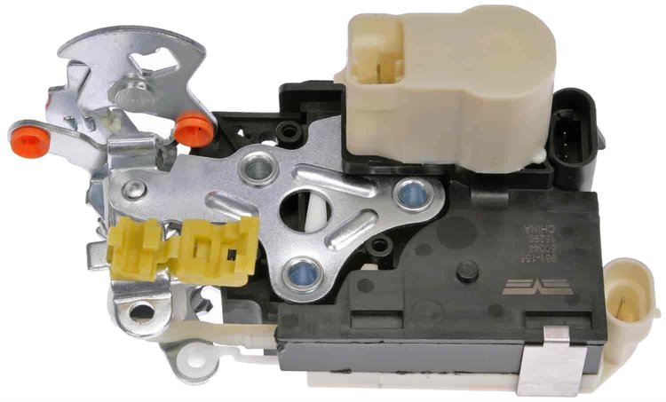 Integrated Door Lock Actuator With Latch