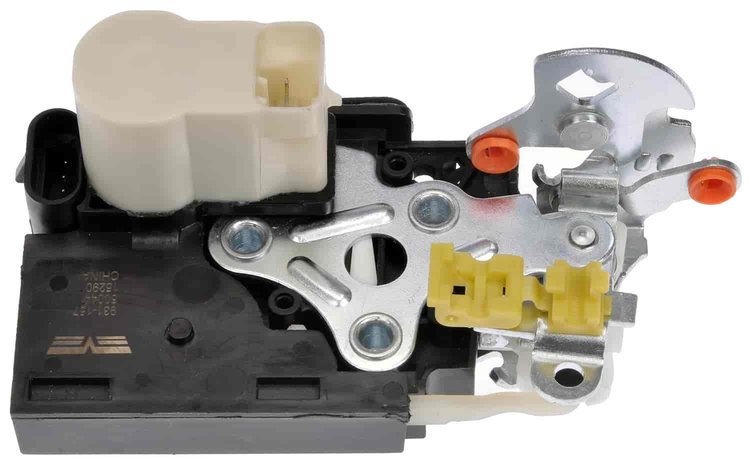 Integrated Door Lock Actuator With Latch