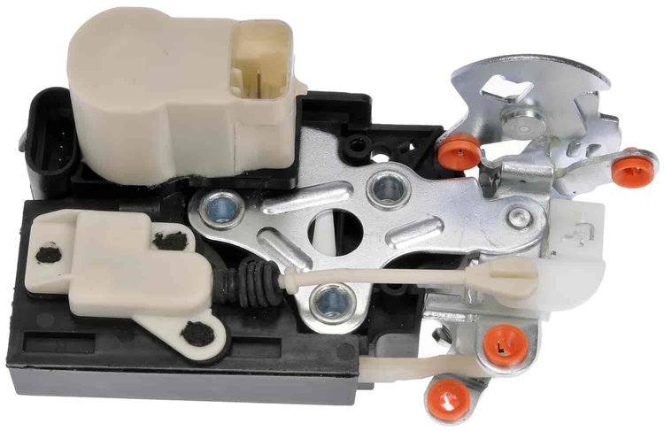Integrated Door Lock Actuator With Latch