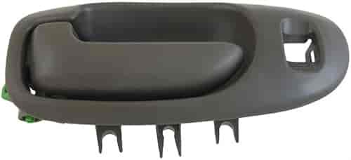 Interior Door Handle Front Left With Keyhole Gray
