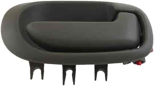 Interior Door Handle Rear Right Without Keyhole Gray