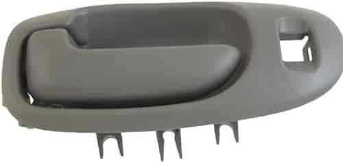 Interior Door Handle Front Left With Keyhole Light Gray
