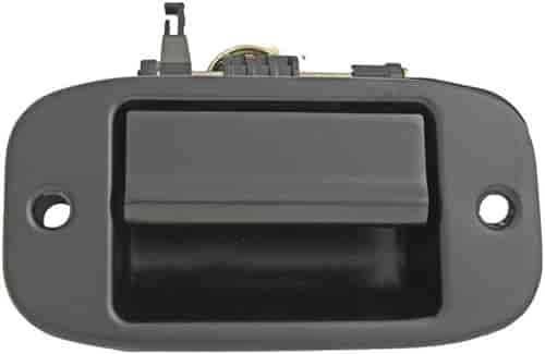 Interior Door Handle Rear Right Smooth Black
