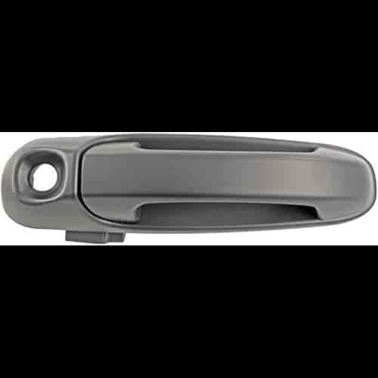 Exterior Door Handle Front Left Smooth Black