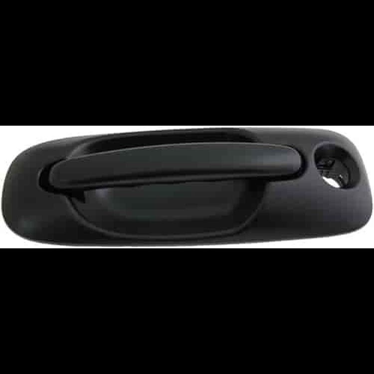 Exterior Door Handle Side Sliding Left With Keyhole Paint To Match