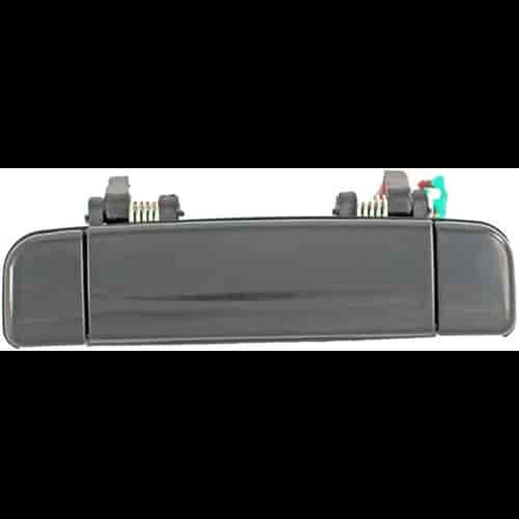 Exterior Door Handle Front Left Smooth Black