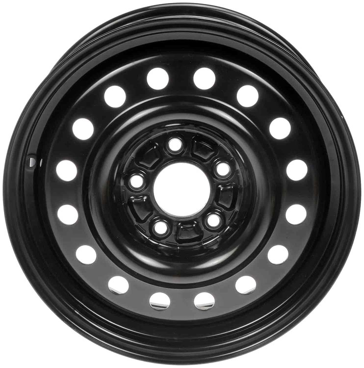 16 x 6.5" Steel Wheel for 2002-2008 Buick, 2000-2005 Chevrolet, 2000-2008 Pontiac, 2002-2007 Saturn [Black]