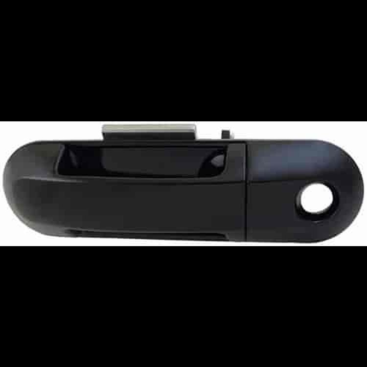 Exterior Door Handle Front Left TK Black Clearcoat Black