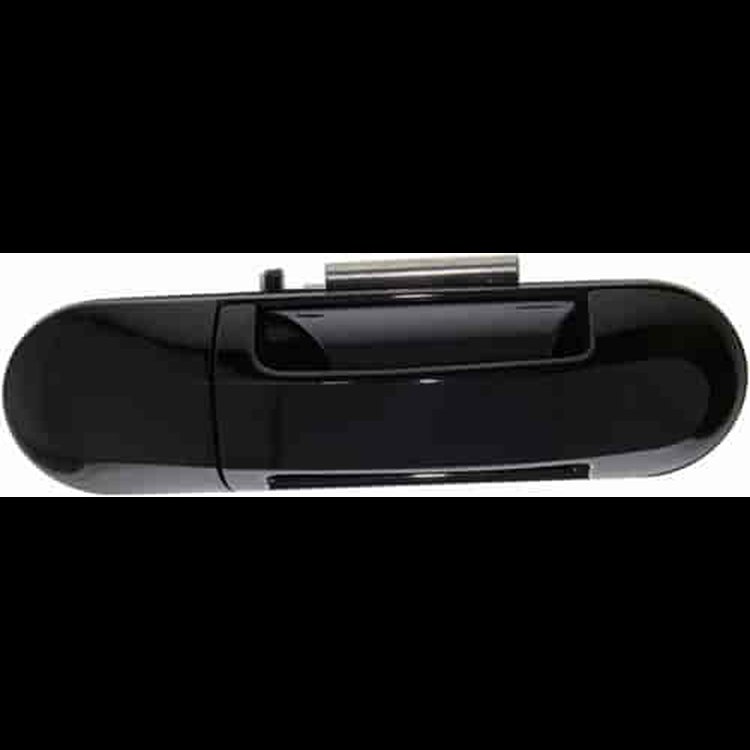 Exterior Door Handle Rear Right TK Black Clearcoat Black
