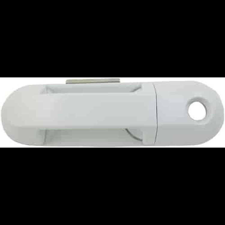 Exterior Door Handle Front Left JP Oxford White Clearcoat White
