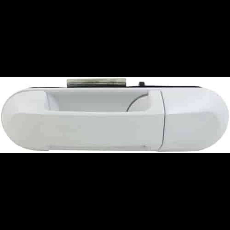 Exterior Door Handle Rear Left JP Oxford White Clearcoat White