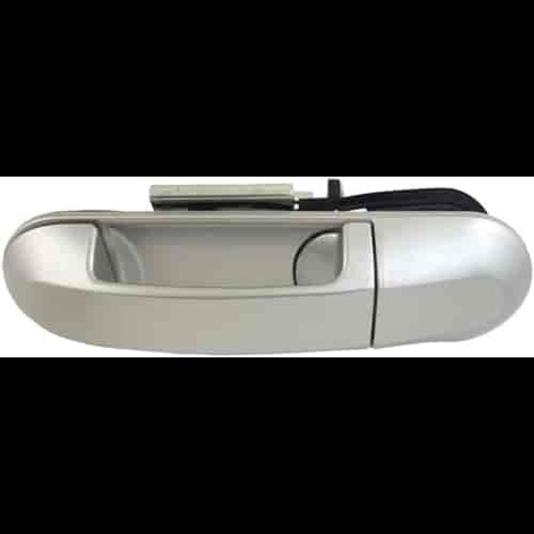 Exterior Door Handle Rear Left L2 Silver Birch Clearcoat Metallic Silver
