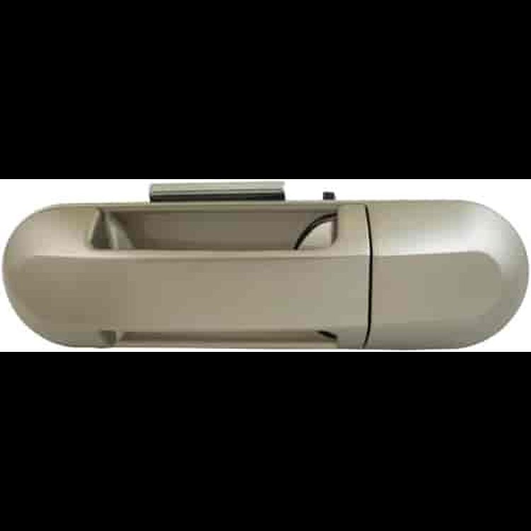 93954 Exterior Door Handle Rear Left G2 Harvest Gold Clearcoat Metallic Gold; 2002-2010 Ford