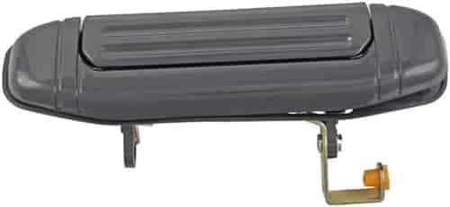 Exterior Door Handle Rear Right Smooth Black