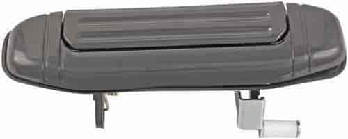 Exterior Door Handle Rear Right Smooth Black