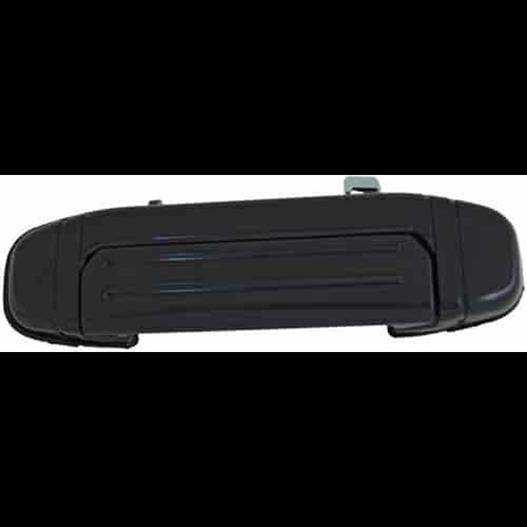 Exterior Door Handle Rear Left Smooth Black