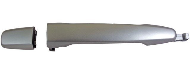 Exterior Door Handle Rear Right Painted Silver
