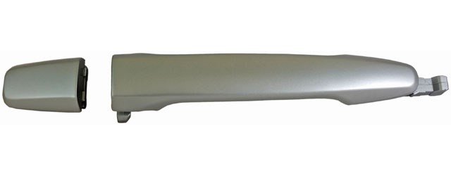Exterior Door Handle Rear Left Painted Silver