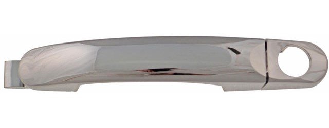 Exterior Door Handle Front Left With Keyhole Chrome