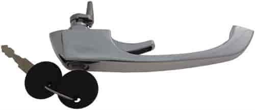 Exterior Door Handle Front Right Or Left Chrome