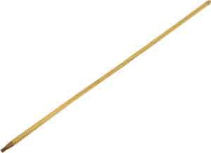 5-ft Steel Handle Flow-Through handle W/ brass hose coupling