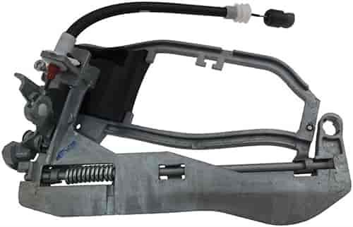 Exterior Door Handle Rear Left Carrier With Silver Cable