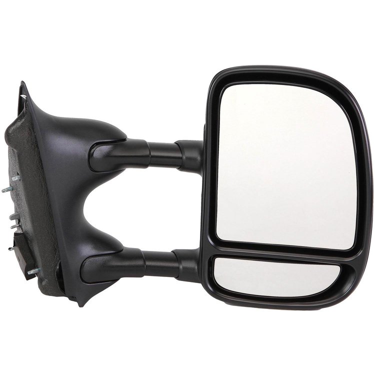 955-1123 Passenger Manual Door Mirror Assembly; Ford
