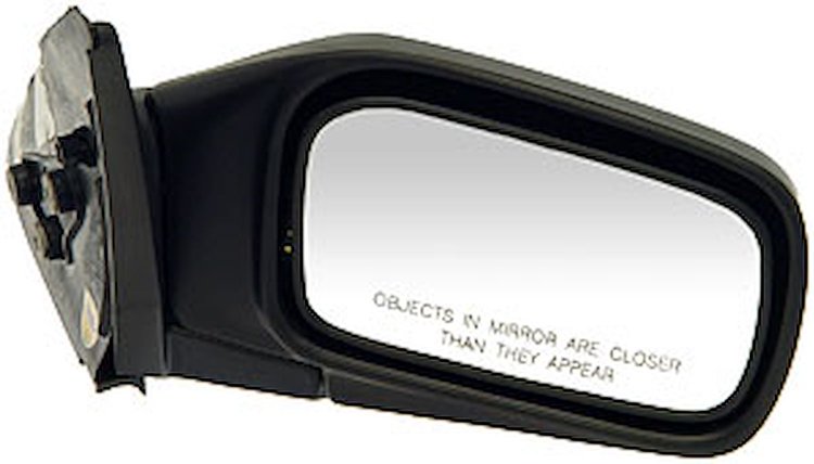 955-152 Passenger Manual Door Mirror Assembly; Nissan