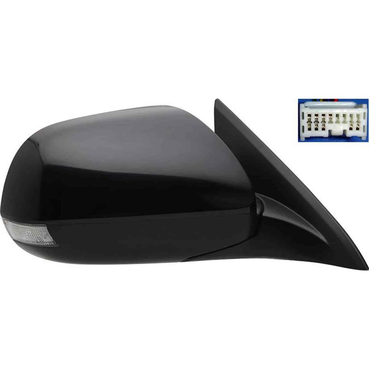 955-1688 Passenger Power Door Mirror Assembly; Acura TSX 2009-2014