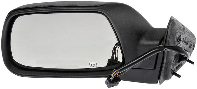 955-1956 Driver Heated Power Door Mirror Assembly; Jeep Grand Cherokee 2005-2007