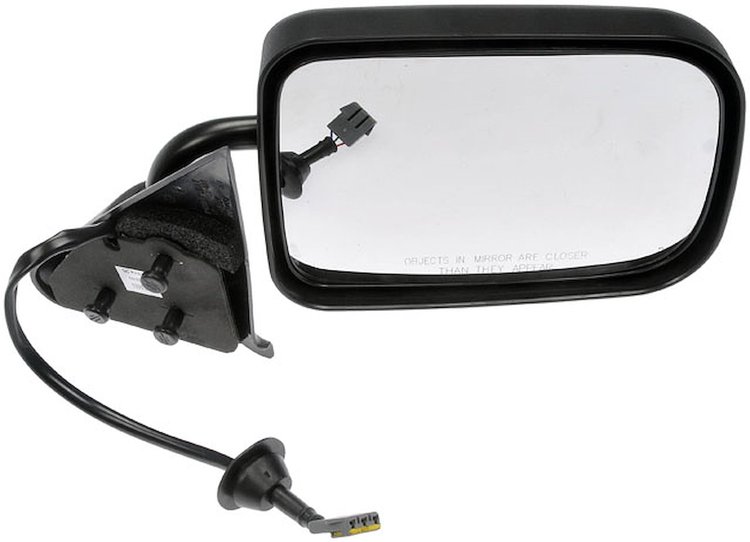 955-2000 Passenger Power Door Mirror Assembly; Dodge Ram 1500 1994-1997