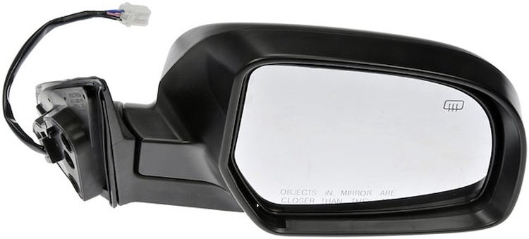 955-2296 Passenger Power Door Mirror Assembly; Subaru