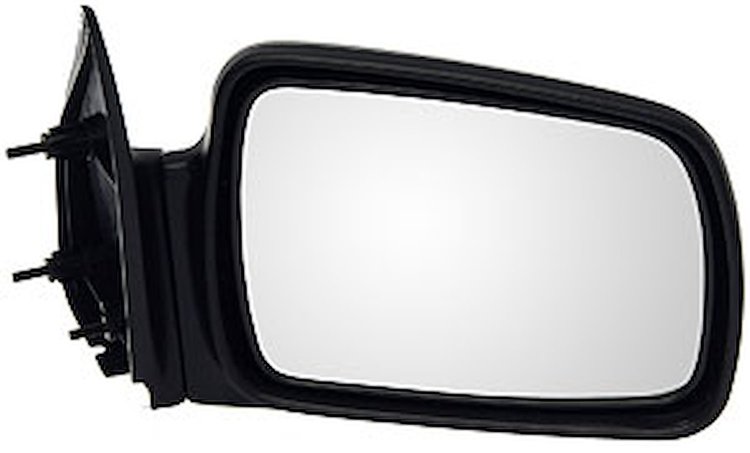 955-251 Passenger Manual Door Mirror Assembly; Jeep Grand Cherokee 1993-1995
