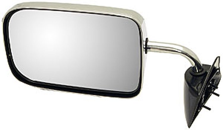 955-385 Driver Manual Door Mirror Assembly; Dodge Dakota 1988-1996