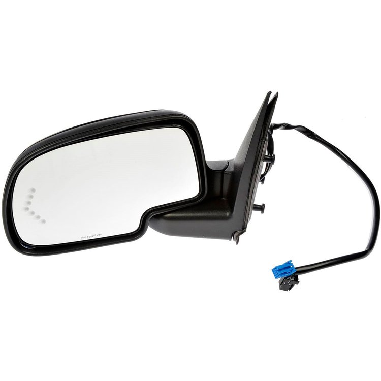 955-675 Driver Heated Power Door Mirror Assembly; Chevrolet/GMC